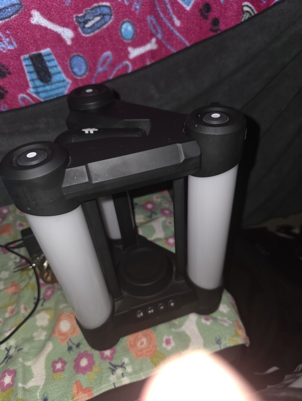 LED Party Light Tower - Black and White